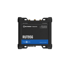 Load image into Gallery viewer, Teltonika RUT956 LTE Cat 4 GNSS antenna or DinRail Industrial Router, Dual-SIM, WiFi 4, 1x 100Mbps WAN, 3x 100Mbps LAN, MQTT, MoDBUS RS232/RS485/USB