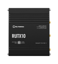 Load image into Gallery viewer, Teltonika RUTX10 Gigabit Ethernet Industrial Router with Gigabit Ethernet, Bluetooth LE, and AC WiFi, 1x WAN (1Gbps), 4x LAN(1Gbps), BLE,VPN RUTX10