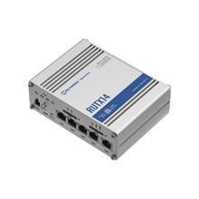 Load image into Gallery viewer, Teltonika RUTX14 Cat 12 Industrial Router, Dual-SIM, WiFi 5, 1x 1Gbps WAN, 4x 1Gbps LAN, MQTT, MoDBUS TCP/USB, GNSS, Bluetooth 4.0, I/O In and I/O Out