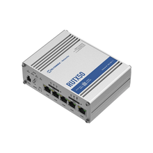 Load image into Gallery viewer, Teltonika RUTX50 5G Industrial Router, Dual-SIM, WiFi 5, 4x4 MIMO, 1 x WAN(1 Gbps), 4x LAN(1 Gbps), MQTT, MoDBUS TCP/USB, GNSS, 1x I/O In, 1 x I/O Out