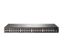 Load image into Gallery viewer, HPE Aruba Networking 2930F 48G 4SFP Switch with built-in 1 GbE or 10 GbE uplinks and up to 740W PoE+ JL260A