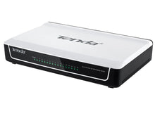 Load image into Gallery viewer, Tenda 16-Port Fast Ethernet Desktop Switch, Desktop/Wall-mountable, 16x10/100Mbps Ports, Plug and Play, 9v PSU included, ideal solution for SOHO - S16