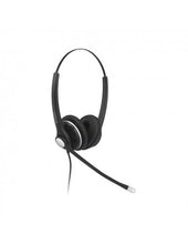 Load image into Gallery viewer, Snom A100 Binaural Headset, Wideband, Noise Cancellation, Quick Release(QR) cable with 60 cm RJ9 connector (2.4m taut) included, optional (Snom-ACUSB)