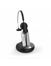 Load image into Gallery viewer, Snom A170 Wireless DECT Headset, Wideband, Noise Cancellation, Over the Ear, Compatible w/ Snom Phones & PC, three wearing options and charging cradle