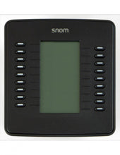 Load image into Gallery viewer, Snom D7 Expansion Module, USB, Supports Dxx Series (except D712 and D710), 18 Configurable MultiColour LED keys, High-Res Graphic Display, Daisy-chain