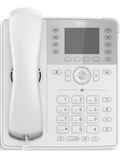 Load image into Gallery viewer, Snom D735 12-line Desktop SIP Phone in White, Buy with Snom-PSU-10w, supports PoE, 2x GbE RJ45, 8 Programmable LED Keys, Proximity Sensor, 2.7" Screen