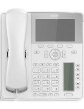 Load image into Gallery viewer, Snom D785 12-line Desktop SIP Phone, White, Buy with Psu-5v-h, Supports PoE, 2xGbe RJ45, 6 Programmable LED Keys, Proximity Sensor, Hi-Res 4.3" Screen