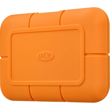 Load image into Gallery viewer, Seagate STHR1000800 LaCie Rugged SSD 1TB - 950MB/s Transfer with Encryption - Mac & Windows - Thunderbolt 3, USB 3.0, USB-C - Palm Sized - IP67
