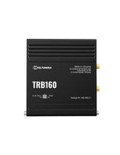 Load image into Gallery viewer, Teltonika Industrial 4G LTE CAT 6 IoT Gateway, 1x 1GB Port, 1x DI/DO, 1x Internal SIM slot (Mini SIM - 2FF), 2x SMA for Mobile, 1x USB Type-C | TRB160