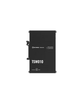 Load image into Gallery viewer, Teltonika Industrial 5 port Gigabit Switch, Supports auto MDI/MDIX crossover Unmanaged (1Gbps), 9-30 VDC Passive PSU/POE Input, DIN rail or wall mount