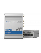 Load image into Gallery viewer, Teltonika Industrial 5G Router, Dual SIM, backwards compatible with 4G - 5x Ethernet ports 1x WAN (configurable as LAN), 4x LAN, Wireless mesh 802.11s