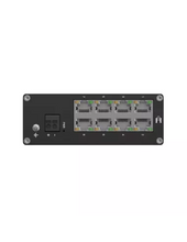 Load image into Gallery viewer, Teltonika Industrial 8-port Ethernet Switch, 8 x Ethernet ports, 10/100 Mbps, supports auto MDI/MDIX crossover, Integrated DIN rail bracket | TSW030