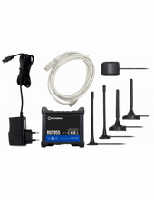 Load image into Gallery viewer, Teltonika Industrial LTE WiFi IoT Router, VPN, RS232, RS485 and GPS, 1xWAN, 3xLAN, 802.11n AP, 2x SIM, DC, Standalone LTE/WiFi Ant Incl, GNSS, USB, SD