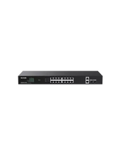 Load image into Gallery viewer, Tenda 16-Port Desktop Switch 18x Gigabit, 2x SFP Switch With 16-Port PoE, up to 30W per port, with 2 RJ45 and 2 SFP uplink ports | TEG1120P-16-150W