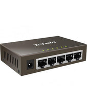 Load image into Gallery viewer, Tenda 5-Port Gigabit Desktop Switch, Ethernet Switch, Non-POE, Supports 15K jumbo frame to speed up the transmission of large files - TEG1005D
