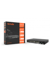 Load image into Gallery viewer, Tenda 8-Port 2.5G Ethernet Switch with 2x 2.5G SFP slots, 2.5 Gbps RJ-45 ports, 2x 2.5Gbps SFP ports, IEEE 802.3x full duplex, Desktop & Wall mounting