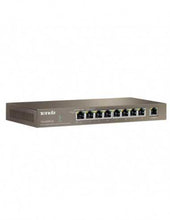 Load image into Gallery viewer, Tenda 9-Port Gigabit PoE Desktop Switch, Desktop, 1Gbps, 8-port PoE, Maximum 30W per port, 1 x 1Gbps, 220V PSU included | TEG1009P-EI
