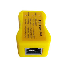 Load image into Gallery viewer, Passive and 802.3af/at PoE Detector, for testing PoE on Ethernet Cable, LED Indicators: Mode A/B, Passive 24V, Passive 48/56V, 802.3af/at, Reverse PoE
