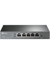Load image into Gallery viewer, TP-Link 5-port 10/100 Multi-WAN Load Balance Router, Small Office and Net Cafe, Configurable Ports up to 4 Wan ports, Advanced firewall, Steel Case