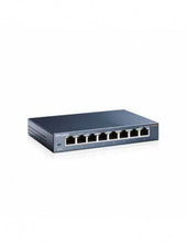 Load image into Gallery viewer, TP-Link 8-Port Desktop Gigabit Switch, Steel housing, desktop or wall-mounting design, 8 10/100/1000M RJ45 ports, TP-SG108