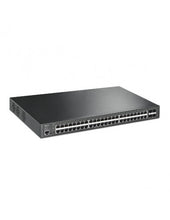 Load image into Gallery viewer, TP-Link JetStream 48-Port Gbit L2+ Managed Switch, 4-Port 10GE SFP+ 48-Port PoE+, RJ45/Micro-USB Console Port, 802.3at/af 500W PoE Power - TP-SG3452XP