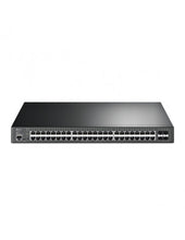 Load image into Gallery viewer, TP Link JetStream 48-Port Gigabit And 4-port 10GE SFP+ L2+ Managed Switch With 48-Port PoE+, 500W Power budget Omada compatible