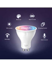 Load image into Gallery viewer, TP-Link Tapo Smart Dimmable Wi-Fi Downlight, 2.4GHz, no hub required, GU10 Base, 220–240 V, 50/60 Hz, 350 lm, 3.7 W, TP-Tapo-TL33