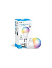 Load image into Gallery viewer, TP-Link Tapo Smart Wi-Fi Light Bulb Multicolor, 2.4 GHz, IEEE 802.11b/g/n, B22 Base, 220–240 V, 50/60 Hz, no hub required, Managed through Tapo App