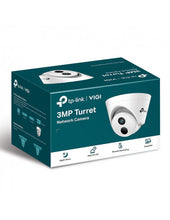 Load image into Gallery viewer, TP-Link VIGI 3MP Turret IP Network Camera, 4 mm Fixed Lens, H.265+, PoE/12V DC, Smart Detection, SmartVid, IP67, ONVIF, Remote Monitoring