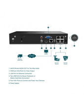 Load image into Gallery viewer, TP-Link VIGI 4 Channel PoE Network Video Recorder, 1× SATA Interface(up to 10 TB), 80 Mbps Incoming Bandwidth, ONVIF, H.265+/H.265/H.264+/H.264