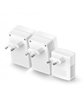 Load image into Gallery viewer, TP-Link WPA4220TKIT 600Mbps Powerline Extender (3 Pack), Signal Booster 300Mbps WiFI Extender, 2x FE LAN Ports, HomePlug AV, Plug and Play 2.4GHz .11n