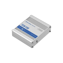 Load image into Gallery viewer, Teltonika TSW100 5 x LAN (1 Gbps), 4 x Port PoE Switch (120 W), 802.3af and 802.3at support, 5 x Gigabit Ethernet with speeds up to 1000Mbps (1Gbps)