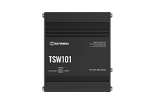 Load image into Gallery viewer, Teltonika TSW101 5x 1000Mbps PoE Switch, with 4x PoE+ ports with 802.3af and 802.3at support, 5x Gigabit Ethernet ports with speeds up to 1000Mbps