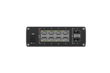 Load image into Gallery viewer, Teltonika TSW200 8x Gigabit Ethernet LAN with speeds up to 1000 Mbps (1 Gbps), 2 x SFP, PoE Switch (240W)