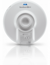 Load image into Gallery viewer, Ubiquiti UISP airMAX NanoBeam 5AC Gen2, 19dBi antenna, Outdoor UV Stabilized Plastic, dedicated WiFi radio for management, quick setup via UMobile App