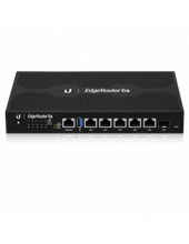 Load image into Gallery viewer, Ubiquiti UISP 6-Port EdgeRouter with PoE, Fanless router with 4-core 1 GHz MIPS64 Processor, 5x Gb RJ45 ports, 1x SFP port, Compact durable metal case