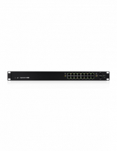 Load image into Gallery viewer, Ubiquiti UISP - EdgeSwitch - 16 Port with 150W PoE, Gigabit POE Switch, 802.3at & 24V Passive POE, 2 x SFP Ports, 150W PoE, Rackmount, UB-ES-16-150W