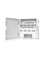 Load image into Gallery viewer, Ubiquiti Enterprise Access Hub, 8 x Lock Terminal, Inputs for request-to-exit, PoE ports for Access Readers, 4 x Aux Ports