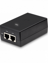 Load image into Gallery viewer, Ubiquiti PoE (Power Over Ethernet) Injector/Adapter - 24v Gigabit, 1A Passive PoE with SA Power Cord, Reset Switch, UB-PoE24-G