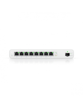 Load image into Gallery viewer, Ubiquiti UISP - PoE switch for MicroPoP, 8x Gigabit Ethernet Passive 27V PoE, 1x SFP Port, 110W POE, Fanless, Wallmount, Bluetooth Setup, UB-UISP-S
