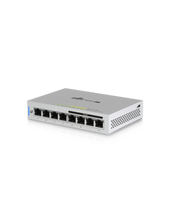 Load image into Gallery viewer, Ubiquiti UniFi Switch 8-ports, non-PoE, Gigabit, Low Power Consumption, features 8 Gigabit RJ45 Ports, 1 PoE Passthrough Port, PoE or DC Input Option