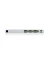 Load image into Gallery viewer, Ubiquiti UniFi Switch Generation 2 - with 24 Ports, 16x PoE Ports, 95W, 1.3-inch touch LCM, 16 x 802.3at PoE+ ports, 2 x SFP ports