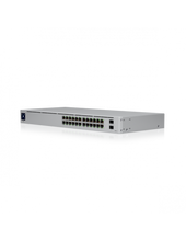 Load image into Gallery viewer, Ubiquiti UniFi Switch Generation 2 - with 24 Ports, 16x PoE Ports, 95W, 1.3-inch touch LCM, 16 x 802.3at PoE+ ports, 2 x SFP ports