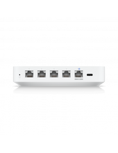 Load image into Gallery viewer, Ubiquiti Multi-WAN UniFi Cloud Gateway Ultra, features 4x Gigabit Ethernet ports, 1x 2.5Gbps WAN Port, a quad-core 1.5GHz CPU, 0.96" LCM | UCG-Ultra