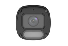 Load image into Gallery viewer, UNV - Ultra H.265 2MP ColorHunter with Wise-ISP Fixed Bullet IP Camera Supports 30fps Owlview, Built-in mic, 30m warm white LED IPC2312LE-ADF40KM-WP