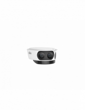 Load image into Gallery viewer, UNV - Ultra H.265 4K Starlight OmniView Network Camera, Uniview Smart Analytics, 12V DC, PoE, IR 50m, 4 x 4.2mm, IP67, 180 degree view, MicroSD 256GB