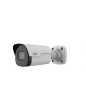 Load image into Gallery viewer, UNV Ultra H.265 P1 4MP Deep Learning WDR & LightHunter Mini Bullet Camera, Accusight, Smart Analytics, PoE, IR 40m, 4.00mm lens, IP67, Built-in Mic