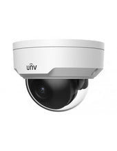 Load image into Gallery viewer, UNV Ultra H.265 P1 4MP WDR, LightHunter Fixed Vandal Resistant, AI Dome Camera, Accusight, Smart Analytics, PoE, IR 30m, 2.8mm, IP67, IK10 Micro SD