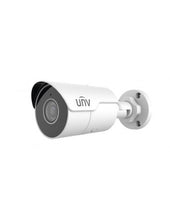 Load image into Gallery viewer, UNV Ultra H.265 -e- 5MP Mini Fixed Bullet Camera Round Series, No Analytics, PoE, Smart IR up to 50m (164ft), 4.00mm, IP67, built-in Mic and SD Slot