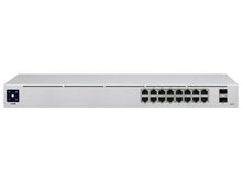Load image into Gallery viewer, Ubiquiti UniFi Switch 16 Port Gigabit 8PoE 42W 2SFP, with 16xGbE ports made up of 8x auto-sensing 802.3at PoE+ 2x1.25Gbps SFP, PoE budget | USW-16-POE